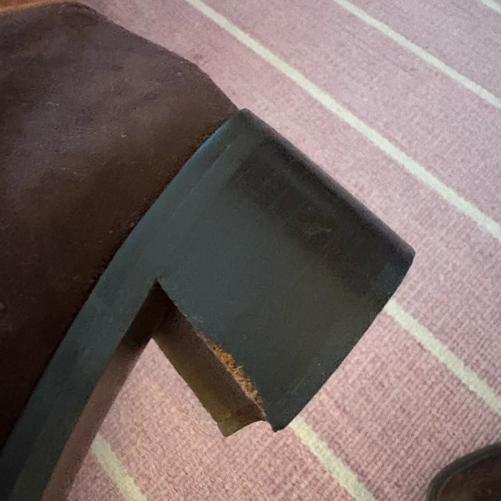 90’s/Y2K Vintage Nine West Suede Colorful Patchwork Ankle Boots - Picture 8 of 10